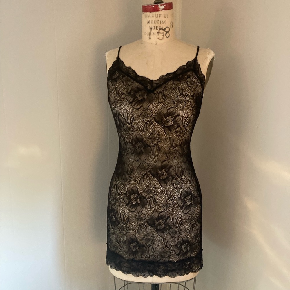 NWT Victoria Secret Sheer Lace Slip